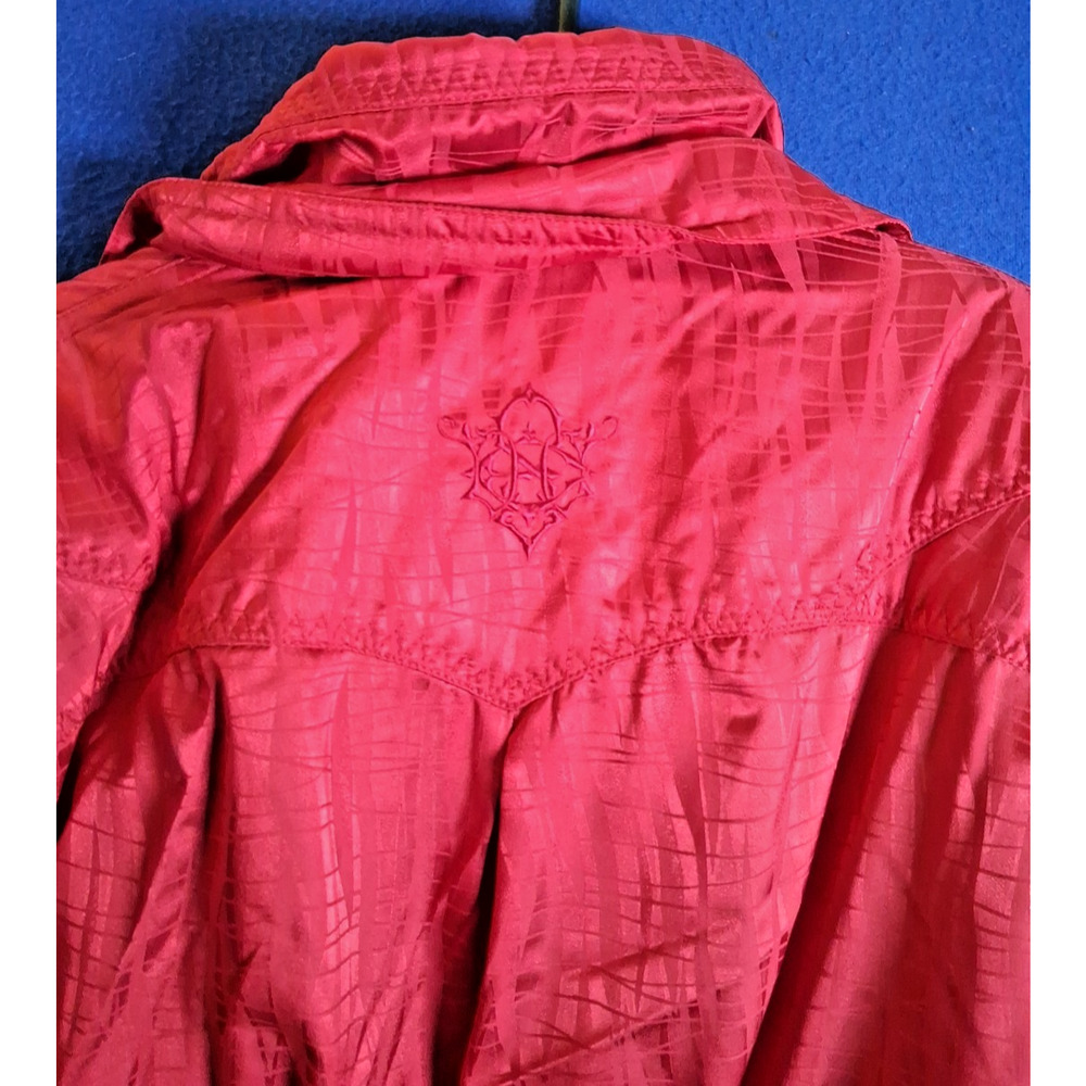 VTG 80s 90s Descente One Piece Ski Red Belted Snow Jumpsuit Snowsuit Women's 12 - Picture 8 of 16